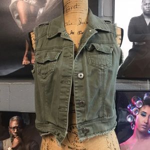 Army Green Vest